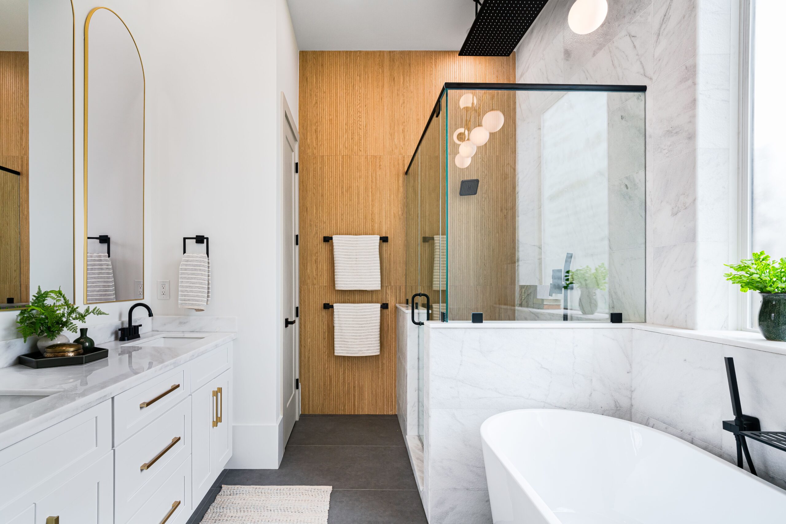 Poway bathroom remodel detail by Total Renovation