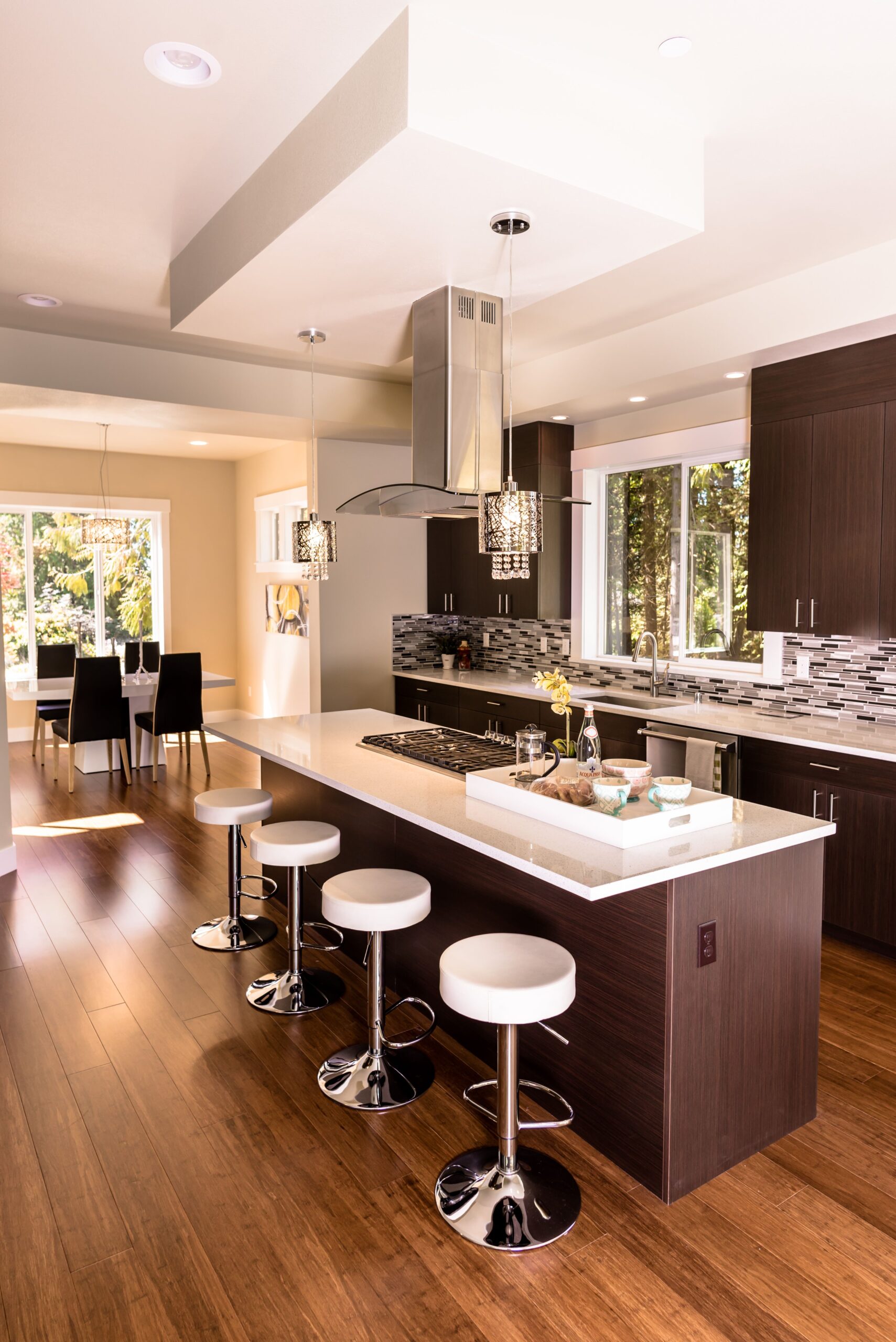 Renovated kitchen in San Diego home